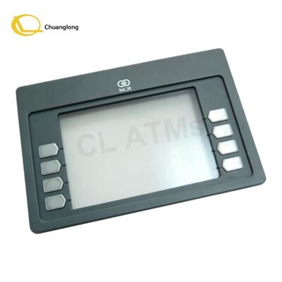 Bom preço 4450630474 Quadro de exibição Peças sobressalentes de máquina ATM NCR 5870 LCD Bezel com teclas laterais macias Quadro de exibição do cliente 445-0630474 On-line