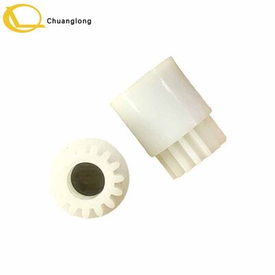 Bom preço NCR Gear 15 Tooth White 445-0653071 15T Embreagem de engrenagem de rolamento unidirecional 5886 5877 5887 ATM CRM CRS Selfserv Kiosk 4450653071 on-line
